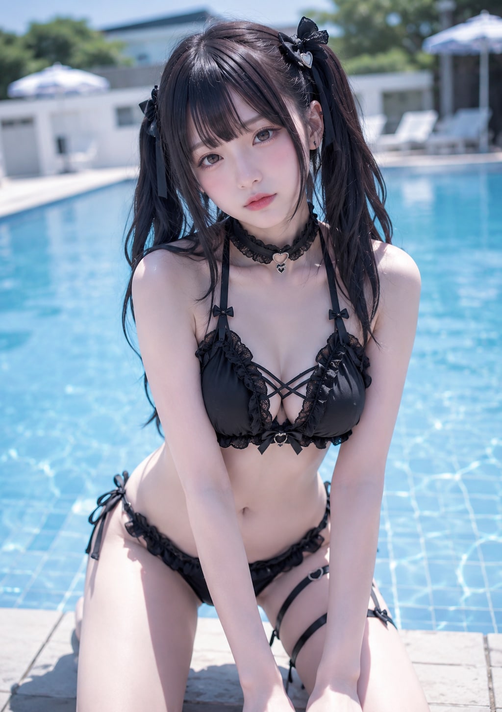 地雷水着(巨乳あり)