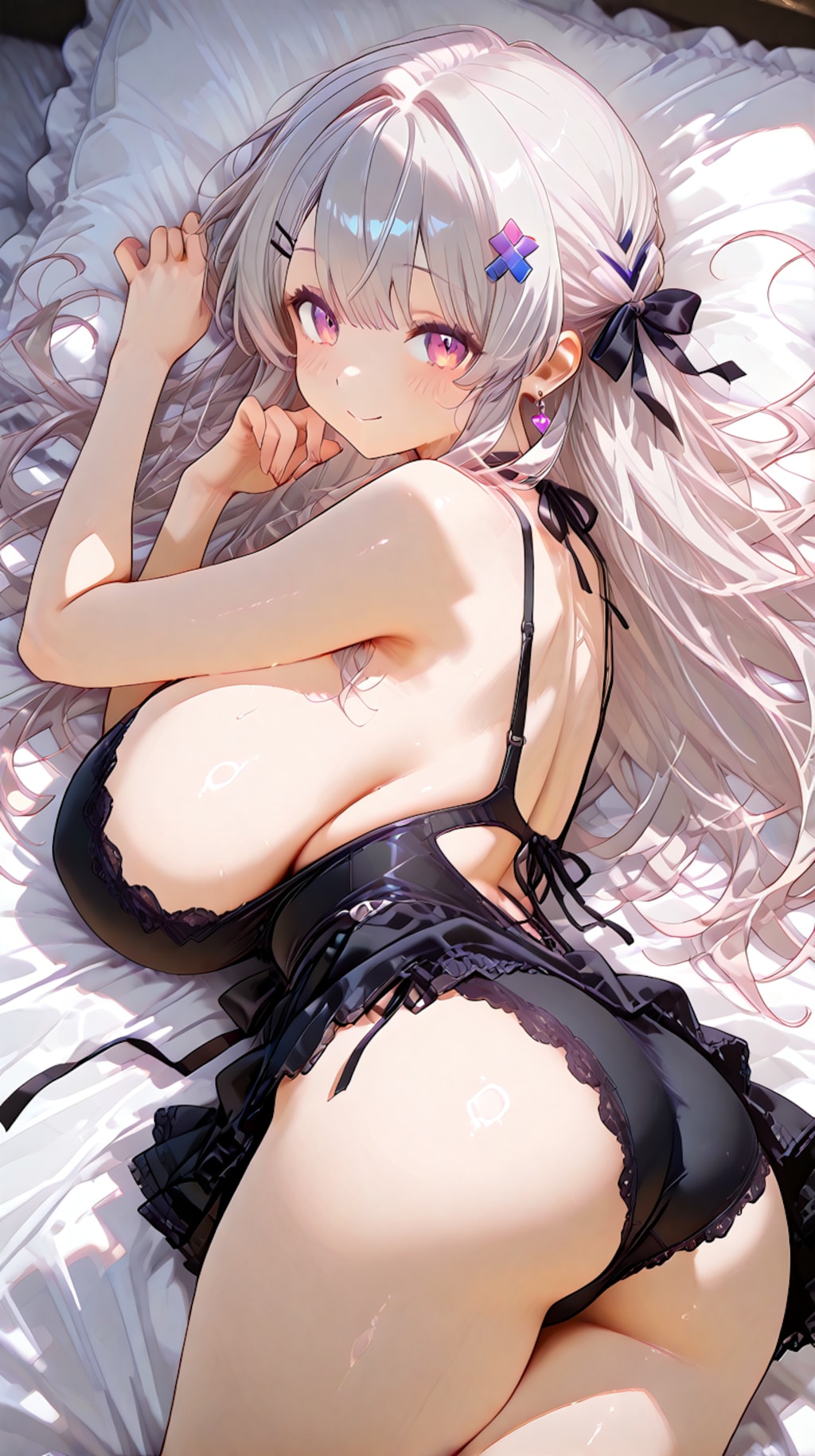 ベッドで振り返って