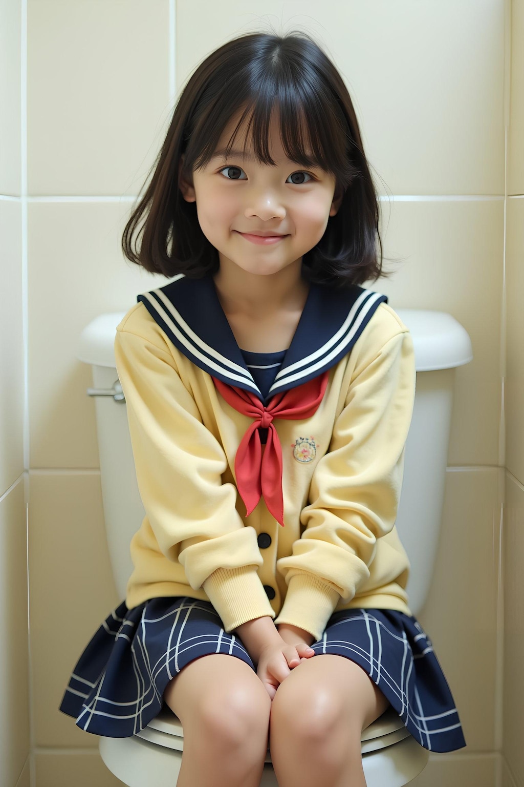 椅子に座ってもらった