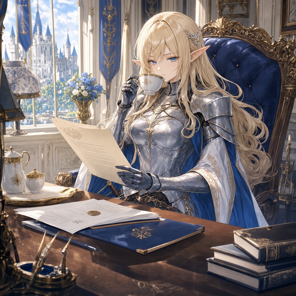 エルフの姫騎士