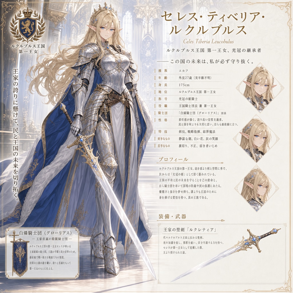 エルフの姫騎士