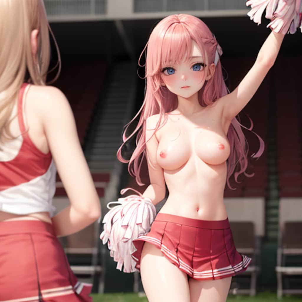 ノーパンなチアガール