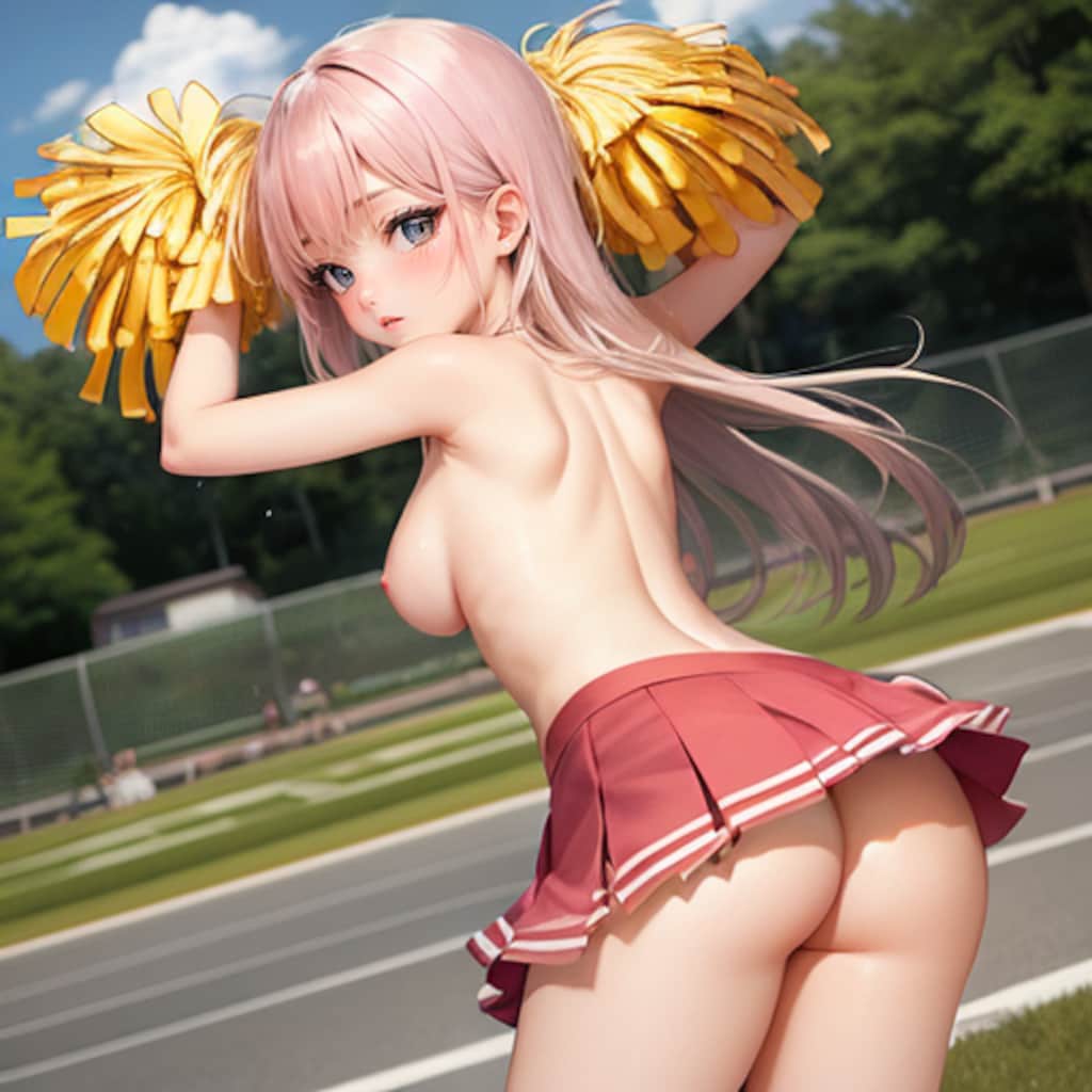 ノーパンなチアガール