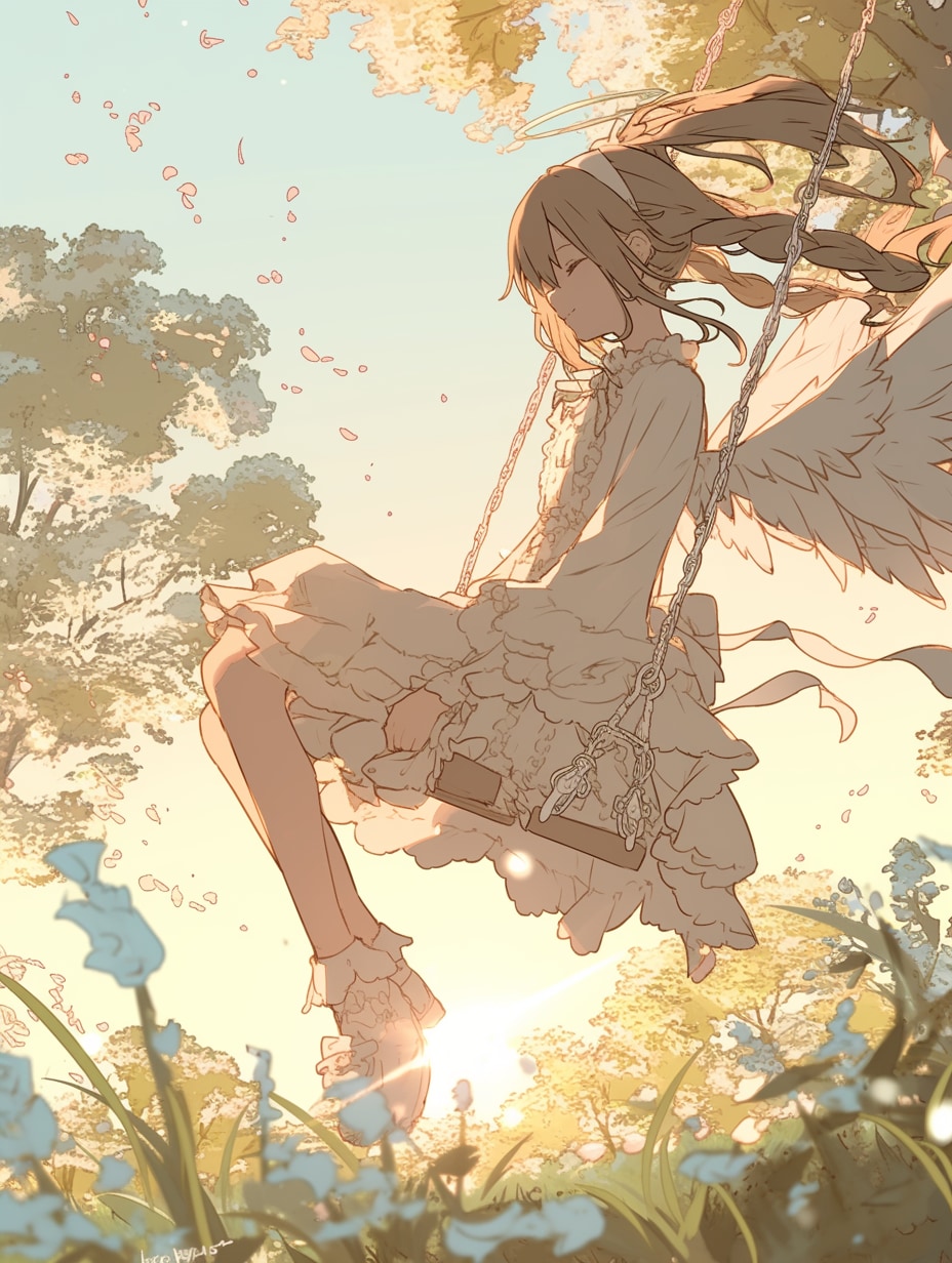 天使の休息 | の人気AIイラスト・グラビア