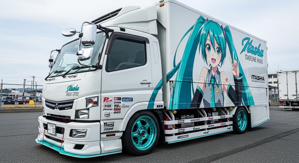 三菱ふそうトラック初音ミク痛車