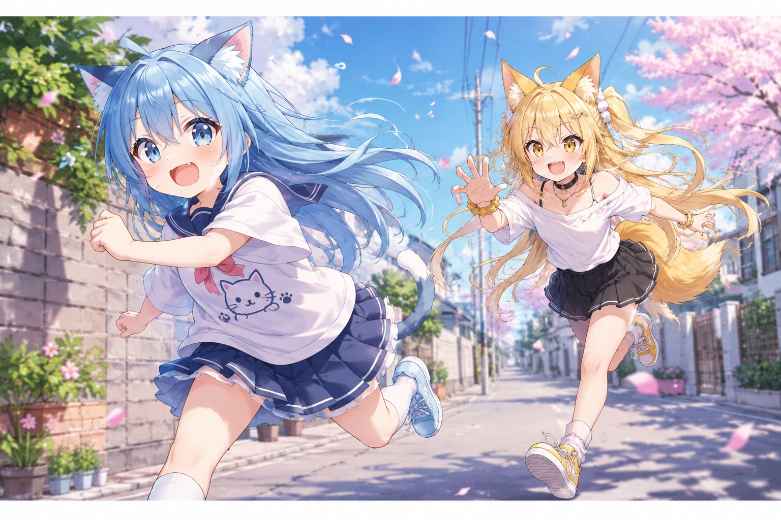 にげろーっ | の人気AIイラスト・グラビア