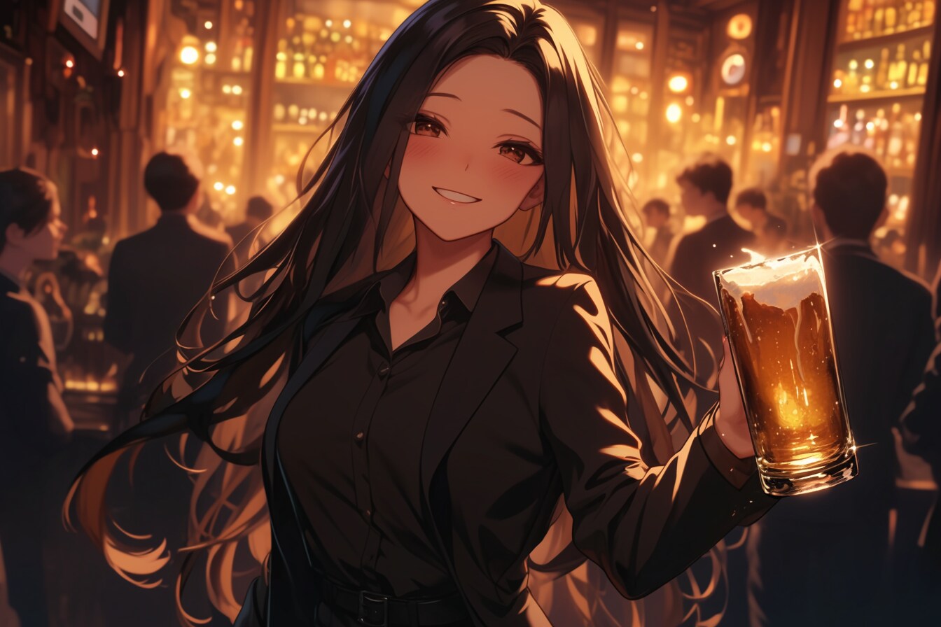 乾杯‼️🍻✨424 | の人気AIイラスト・グラビア
