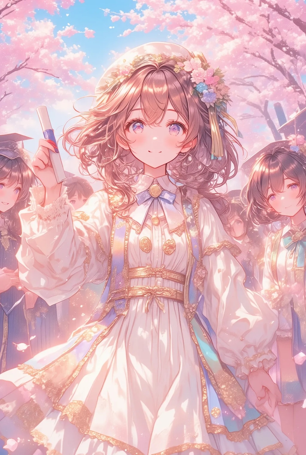 フリフリ卒業式