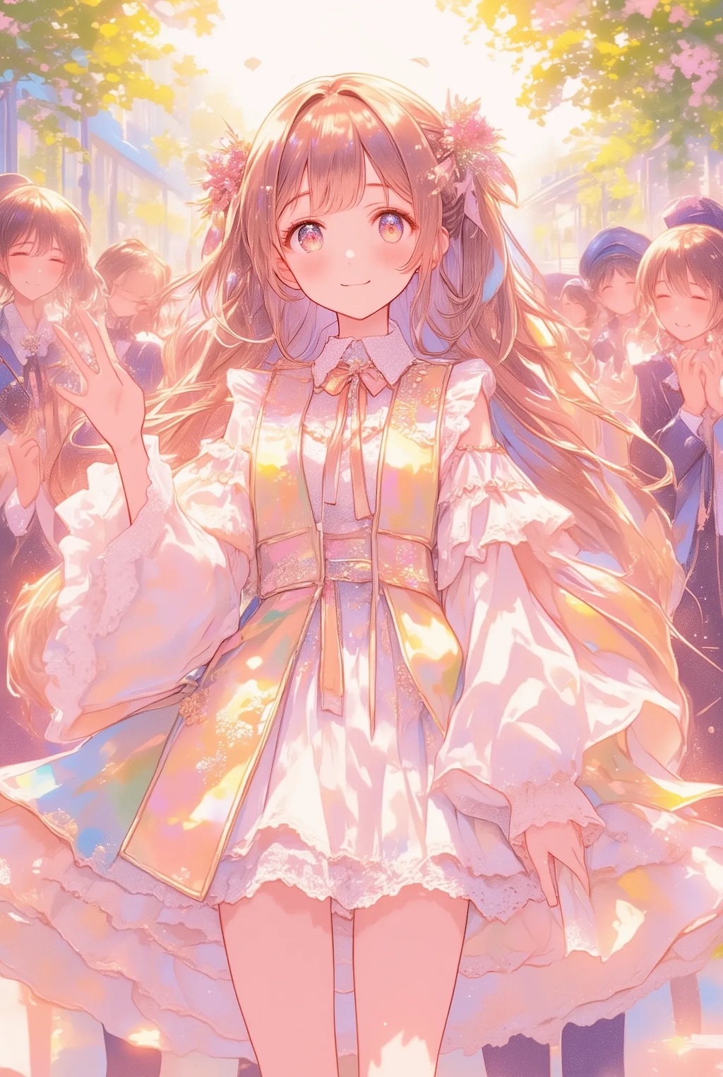 フリフリ卒業式