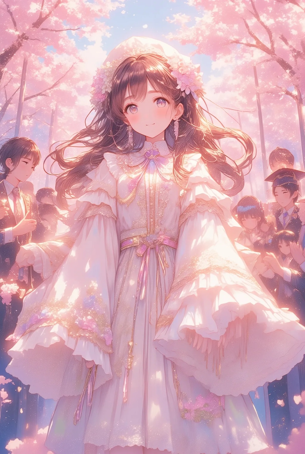 フリフリ卒業式