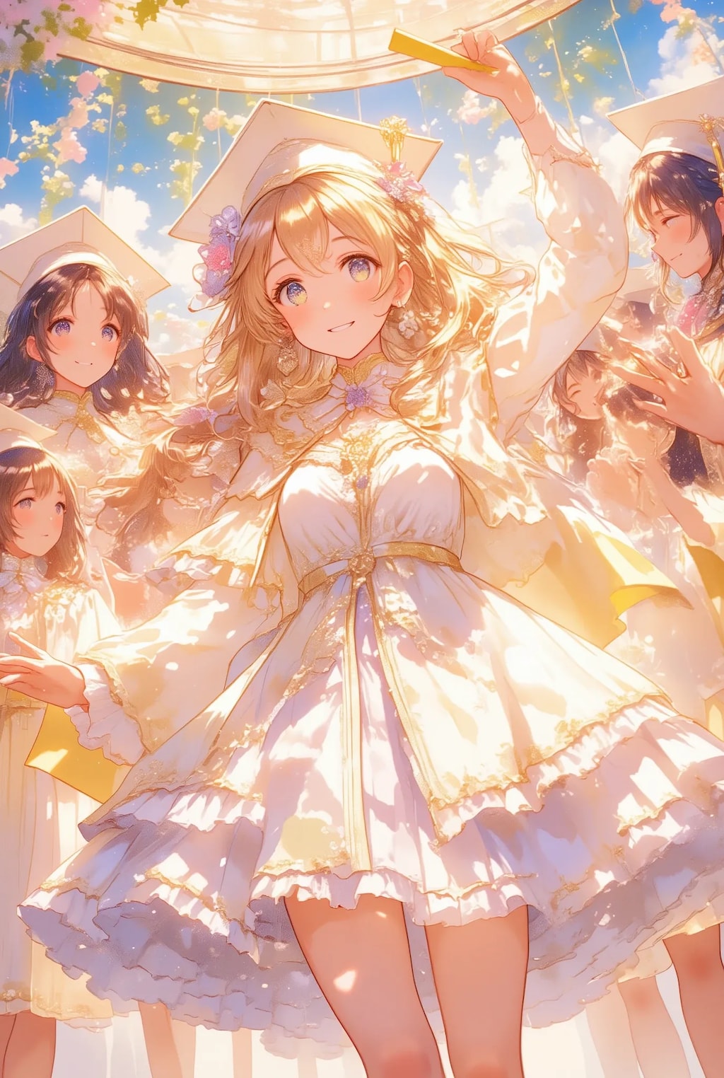 フリフリ卒業式