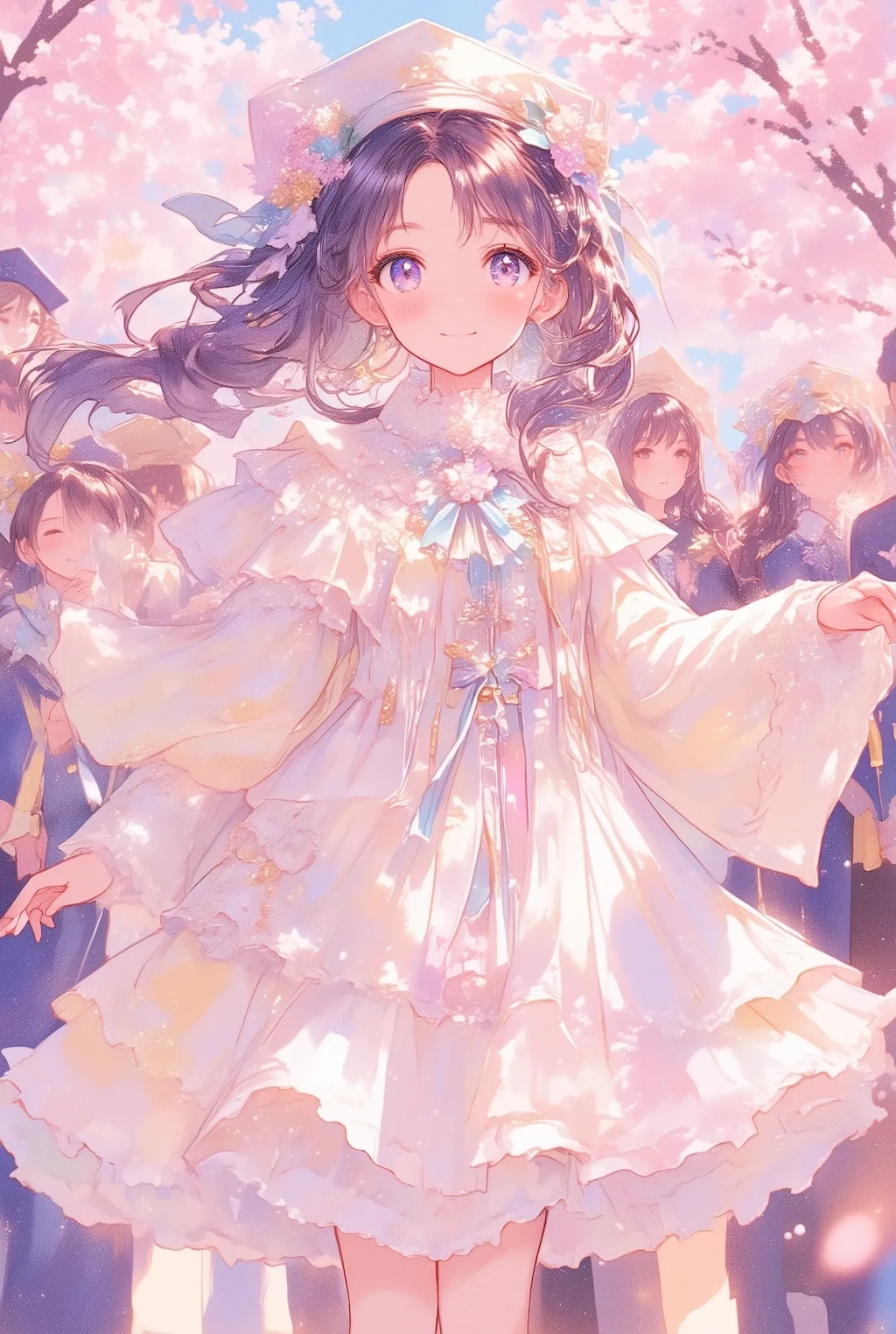 フリフリ卒業式