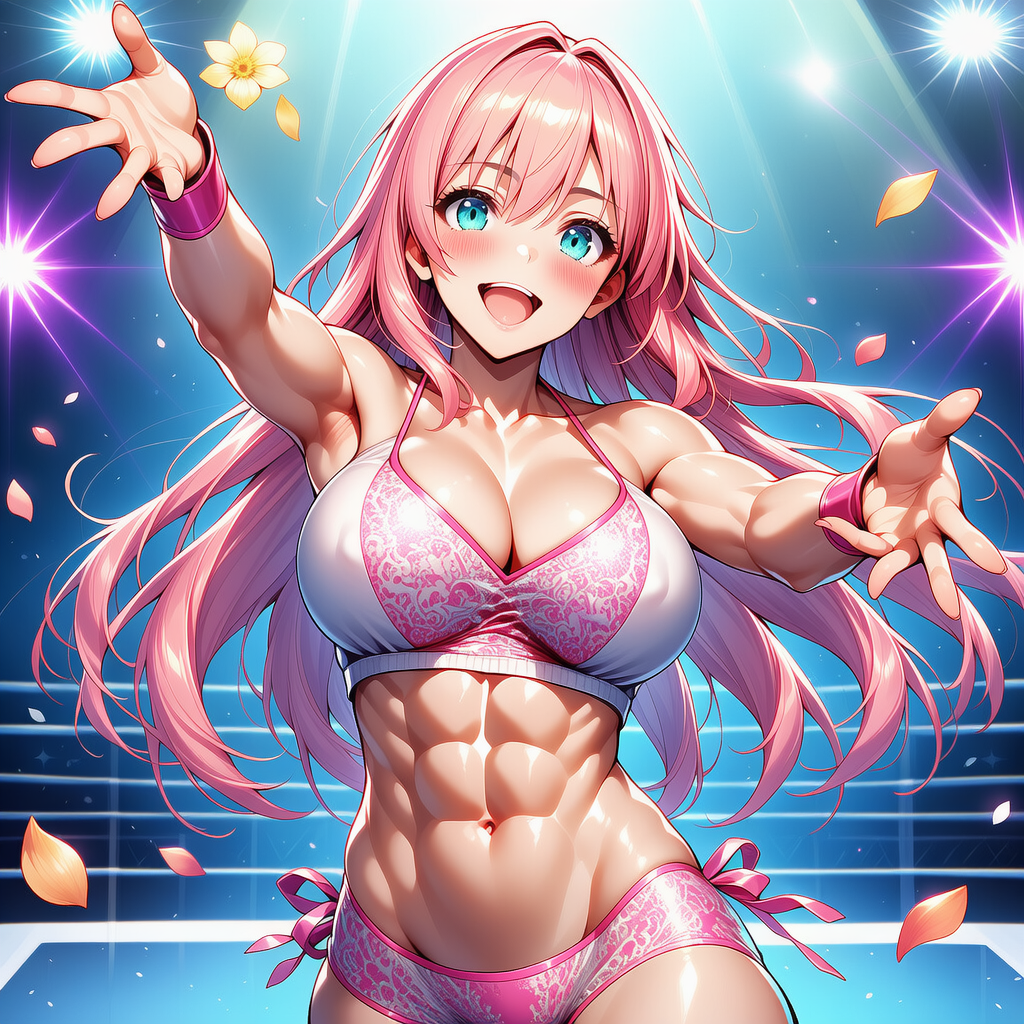 星宮一花さんのリングインですの！