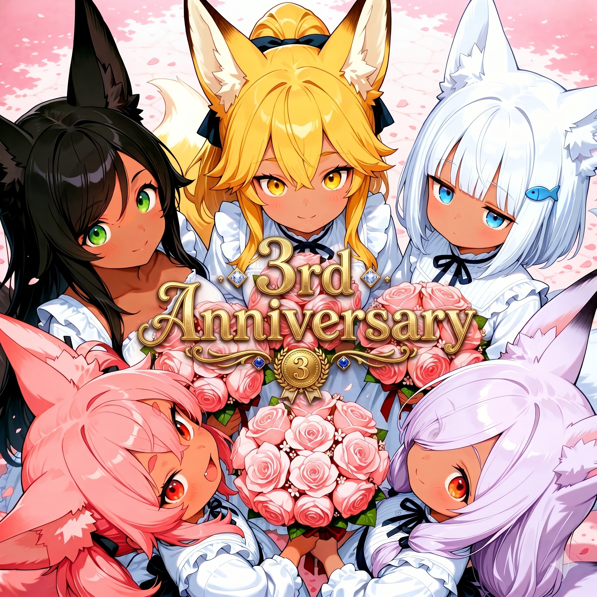３周年記念 | の人気AIイラスト・グラビア