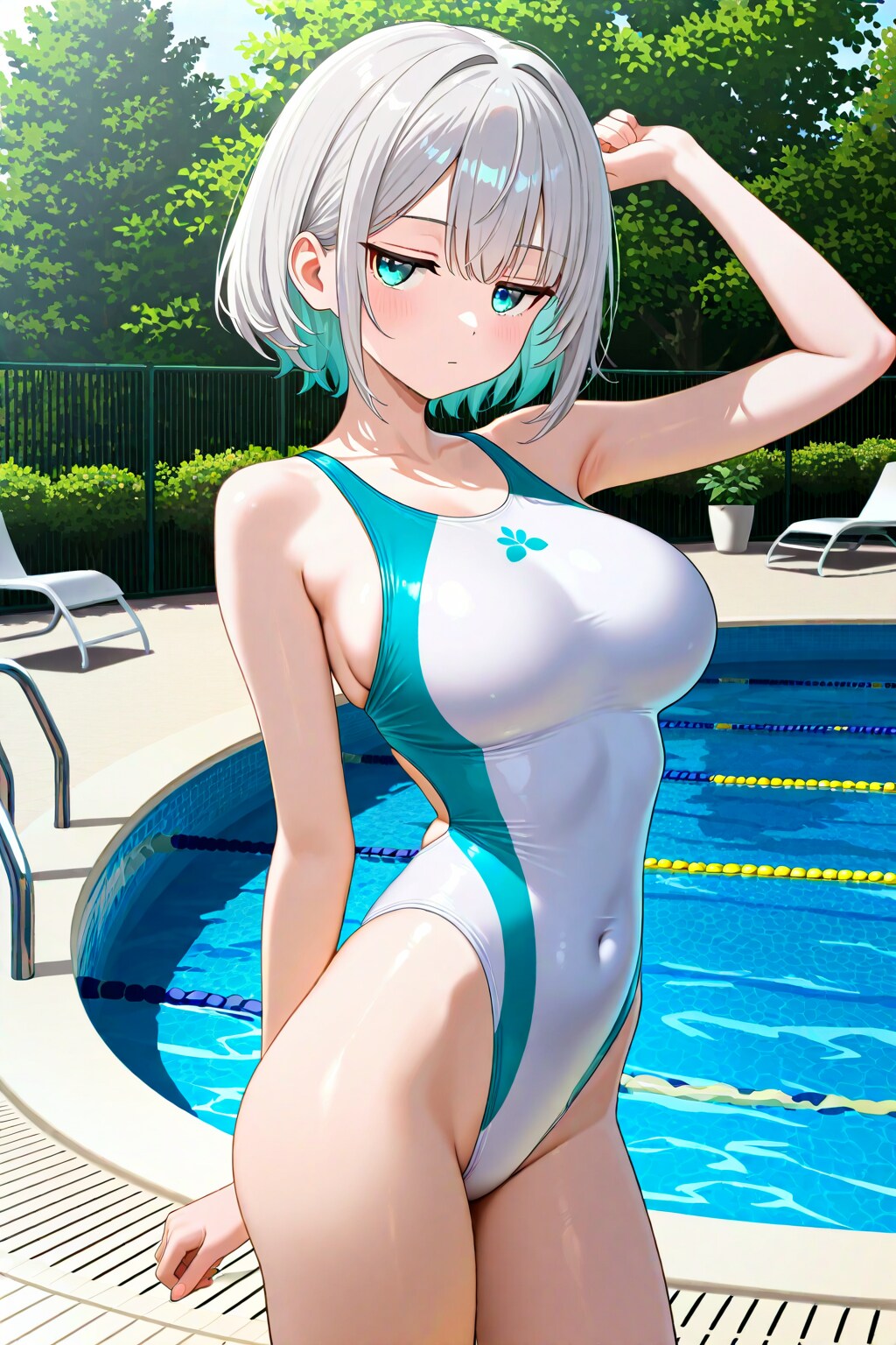 競泳水着の彩翔ちゃんR