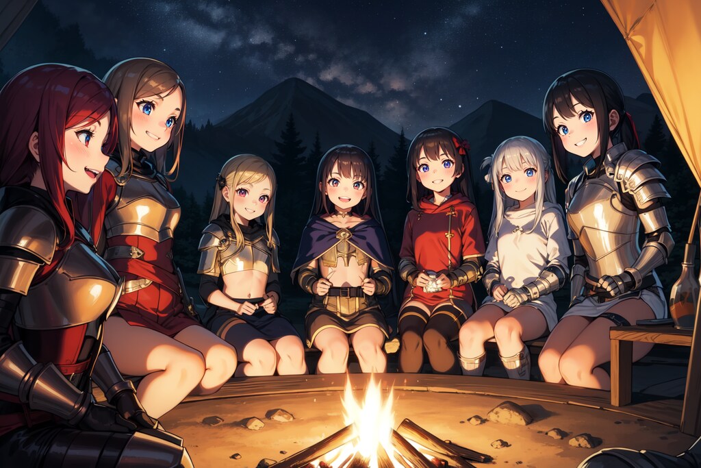 ギルド入団初めての野営