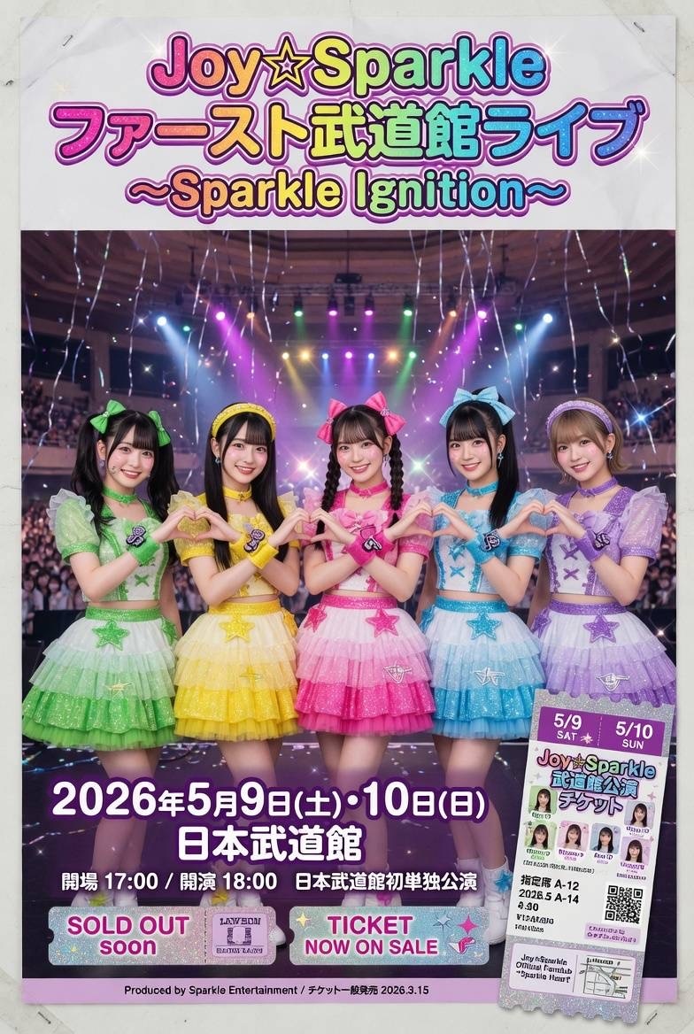 アイドルちゃん🩷④ 武道館ライブ開催❣️
