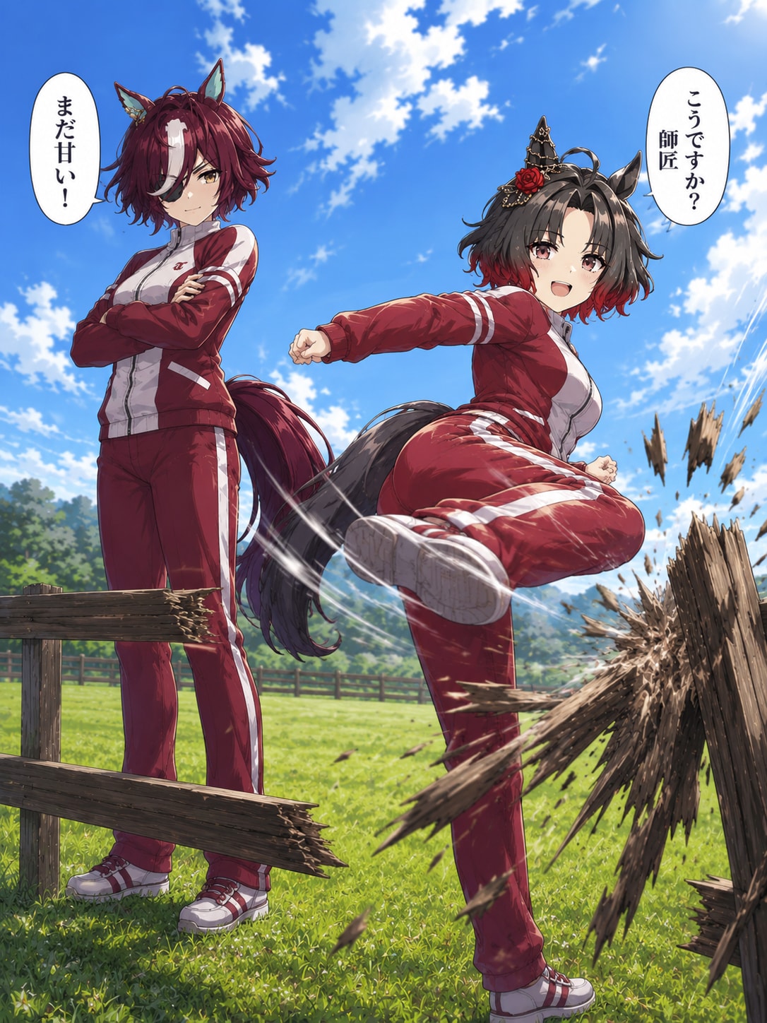 ローズキングダムとタニノギムレット