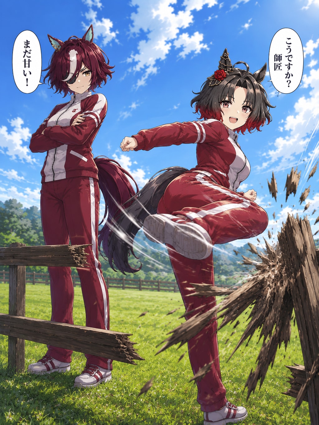 ローズキングダムとタニノギムレット