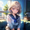 （３１５HQ）銀髪ちゃんセーラー 2枚目