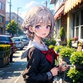 （３１５HQ）銀髪ちゃんセーラー 5枚目