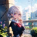 （３１５HQ）銀髪ちゃんセーラー 4枚目