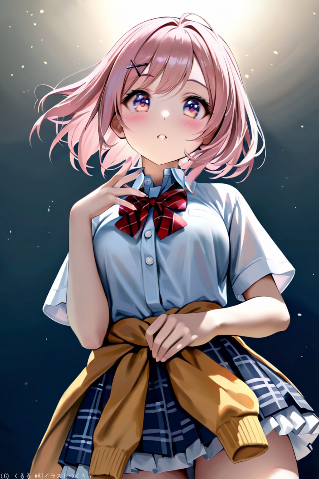 私がAIで《わたなれ》の【れな子】に似てるキャラ作れるわけないじゃん❗️ムリムリっ‼️②