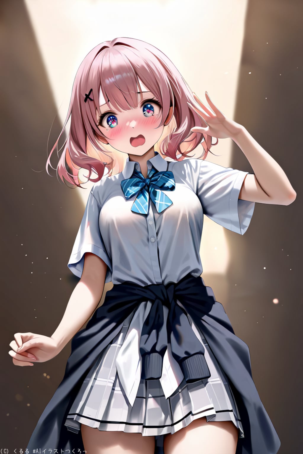 私がAIで《わたなれ》の【れな子】に似てるキャラ作れるわけないじゃん❗️ムリムリっ‼️②