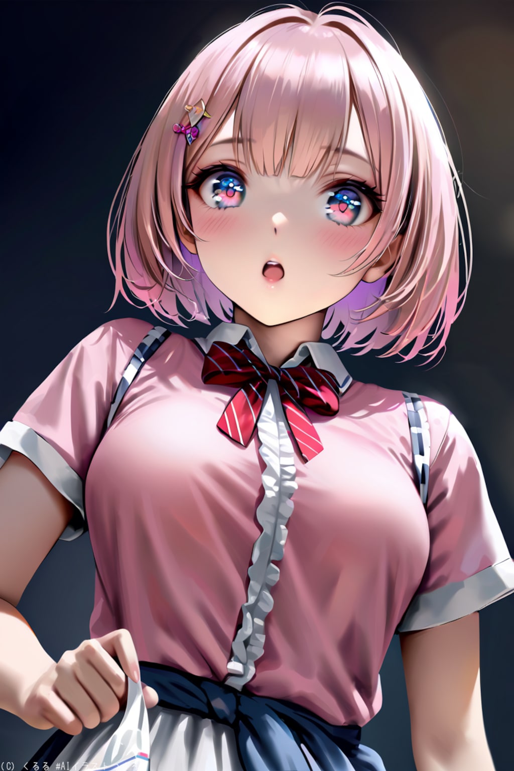 私がAIで《わたなれ》の【れな子】に似てるキャラ作れるわけないじゃん❗️ムリムリっ‼️②