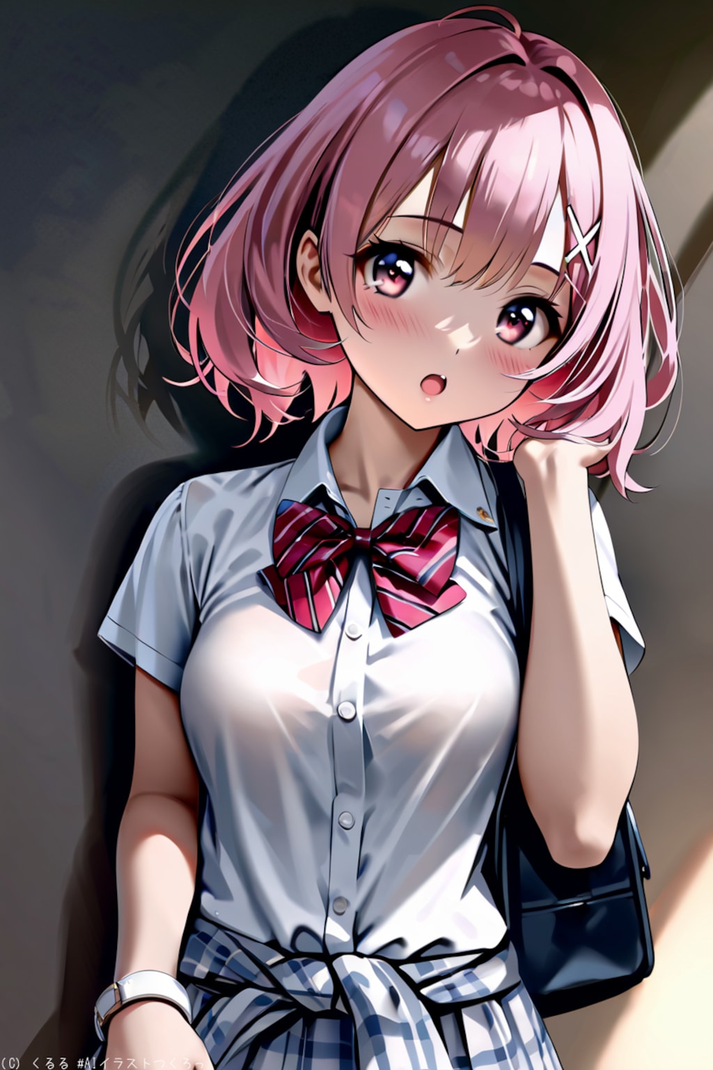 私がAIで《わたなれ》の【れな子】に似てるキャラ作れるわけないじゃん❗️ムリムリっ‼️②