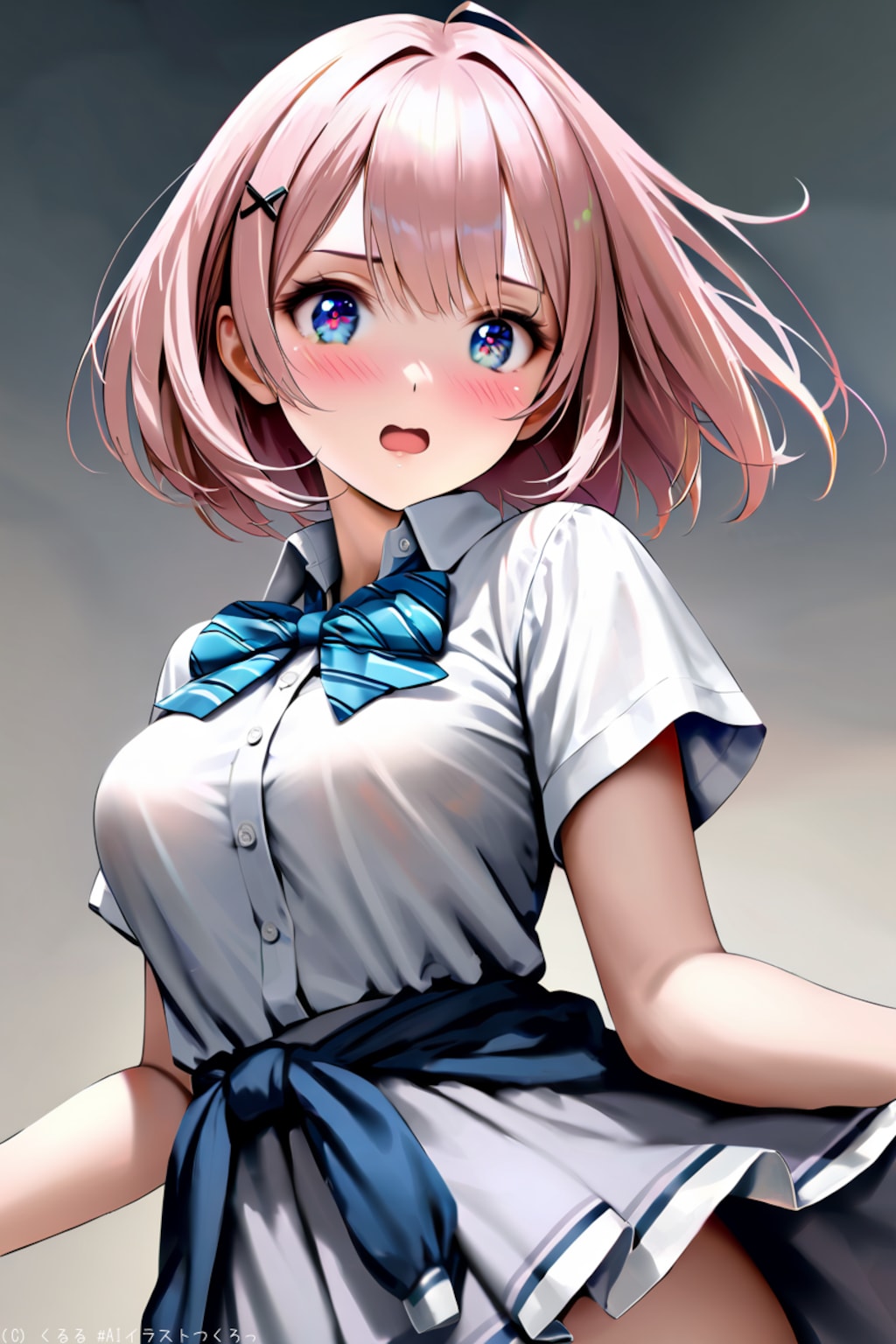 私がAIで《わたなれ》の【れな子】に似てるキャラ作れるわけないじゃん❗️ムリムリっ‼️②