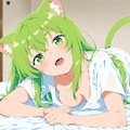 ベッドに入ってくるネコ 3枚目