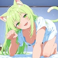 ベッドに入ってくるネコ 7枚目
