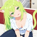 ベッドに入ってくるネコ 4枚目