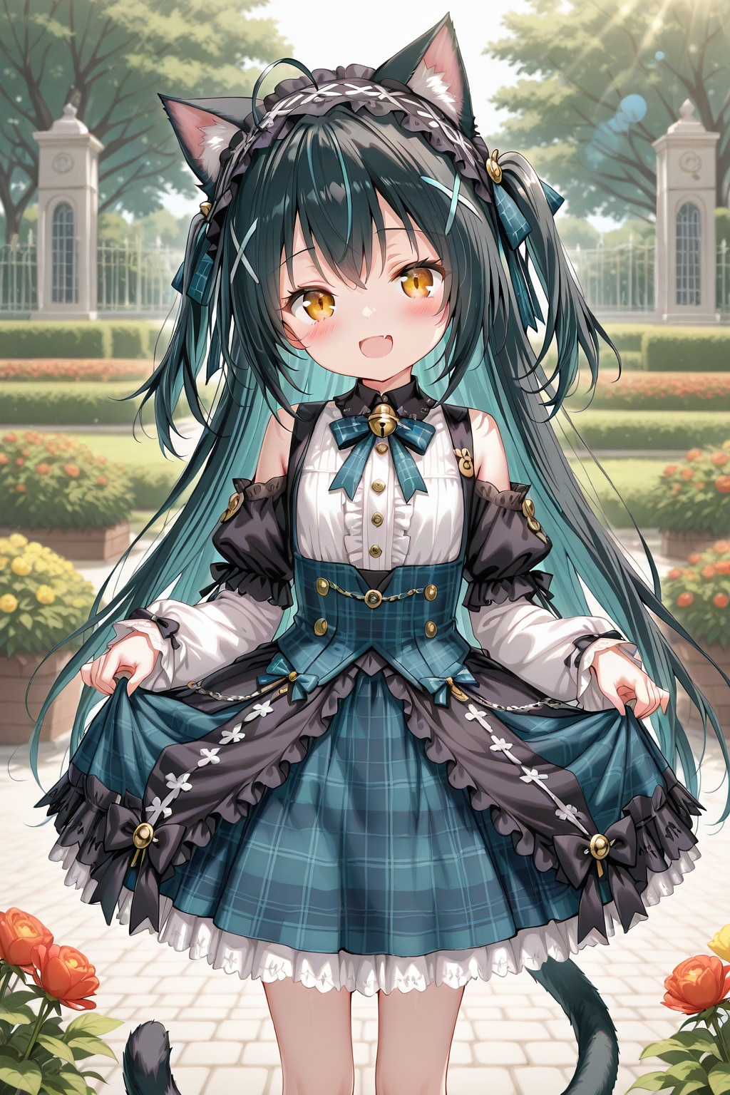 ネコミミブラックヘアー？