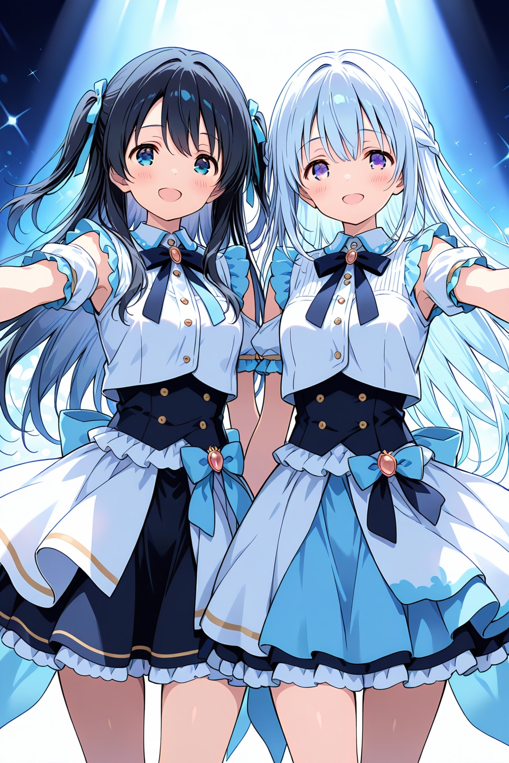 アイドルユニット【スカイ】 | の人気AIイラスト・グラビア