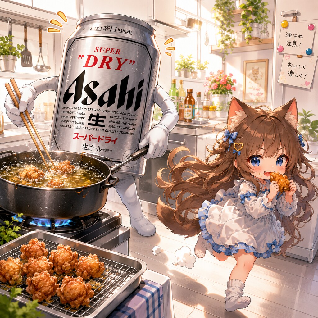 つまみ食いする小さな女の子