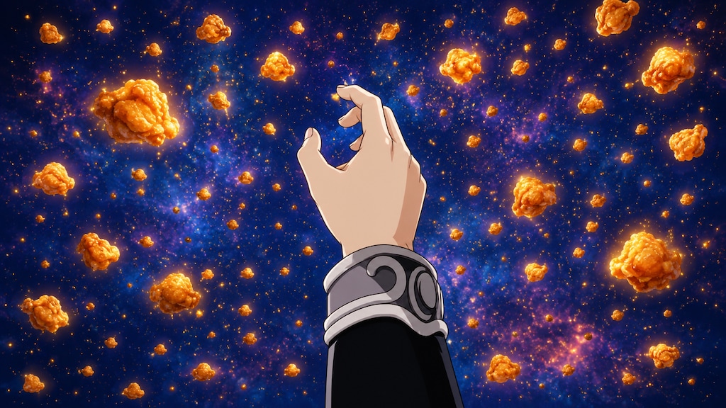 「星を見ておいでですか。からあげちゃん様」「あぁ、私に全ての唐揚げ星を手に入れることができると思うか。」「……。」