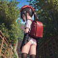 下校ベレー帽ランドセルロリ 12枚目
