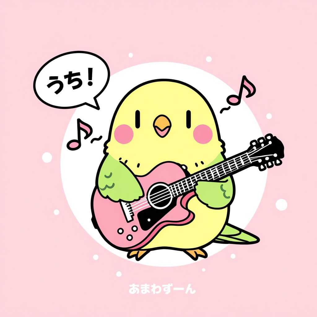 ギターインコ | の人気AIイラスト・グラビア