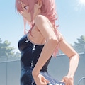 スク水の女の子 5枚目