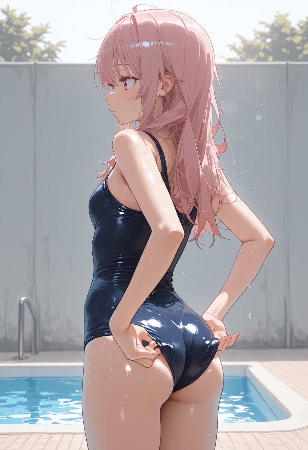 スク水の女の子