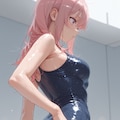スク水の女の子 8枚目