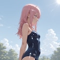 スク水の女の子 4枚目