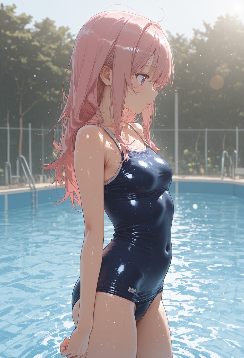 スク水の女の子