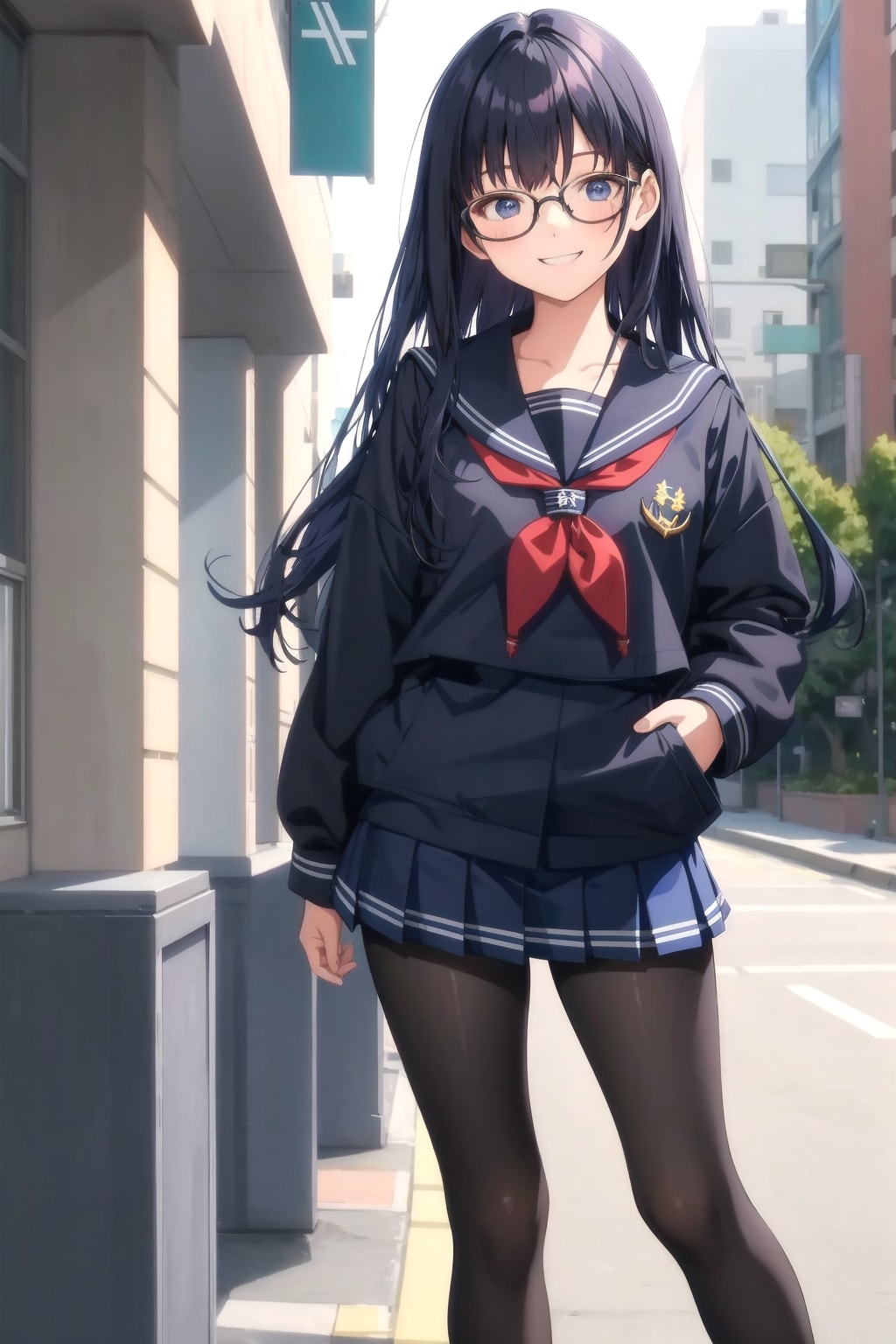 制服09 | の人気AIイラスト・グラビア