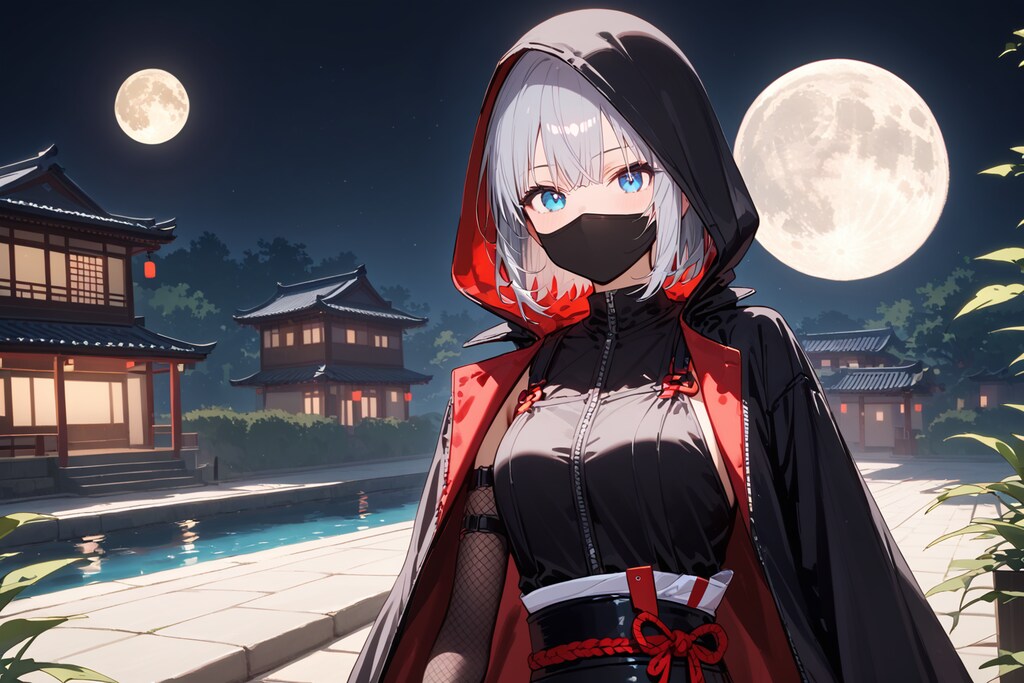 二つの月の下で