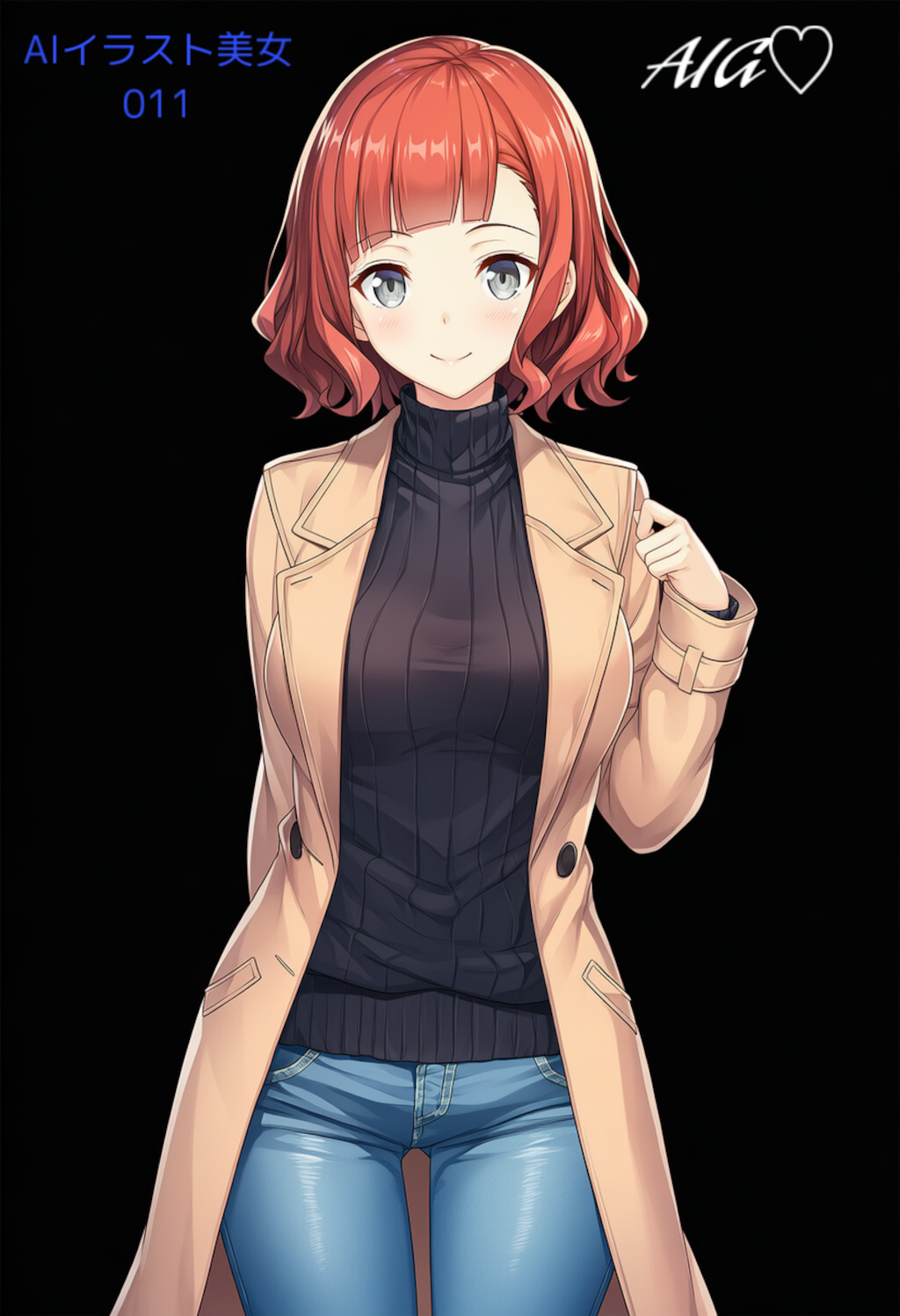 AIイラスト美女011