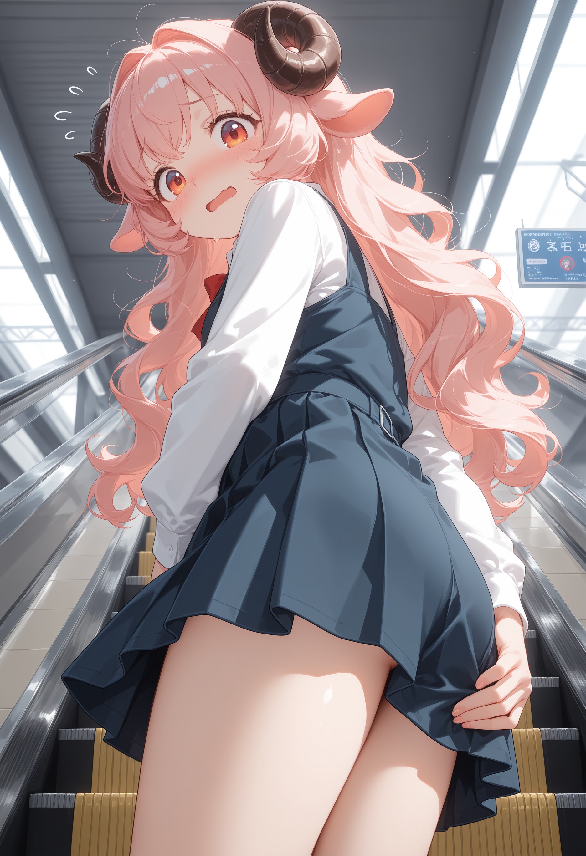 3月8日　エスカレーターの日 | の人気AIイラスト・グラビア