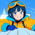本日の雪遊びちゃん 2枚目